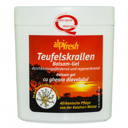  Crema medicinala - ALPIFRESH BALSAM GEL CU GHEARA DIAVOLULUI 250ML