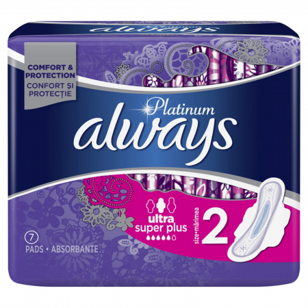  Absorbant - ALWAYS PLATINUM SUPER 7BUC/SET