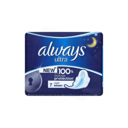  Absorbant - ALWAYS ULTRA NIGHT 7BUC/SET