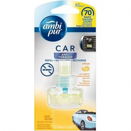 Casa si gradina - AMBIPUR ODORIZANT CAR REZERVA 7ML ANTI TABACO