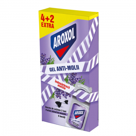  Insecticide - AROXOL ANTIMOLII GEL LAVANDA 6SET