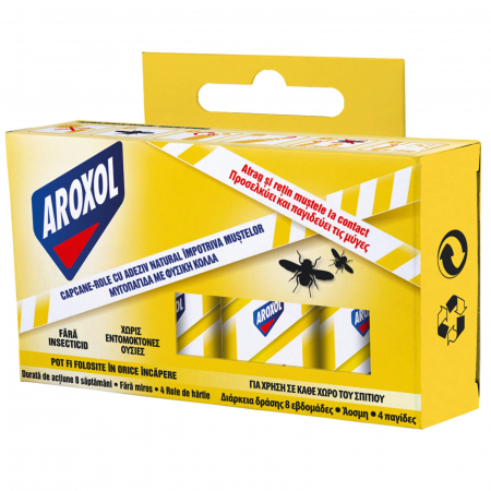  Insecticide - AROXOL CAPCANE MUSTE ROLE 4SET