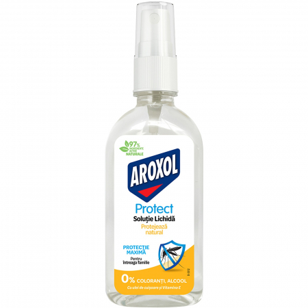 Casa si gradina - AROXOL PROTECT SOLUTIE LICHIDA 85ML CU PULVERIZATOR