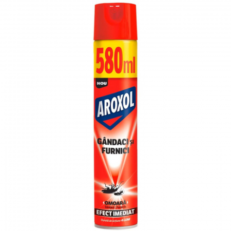  Insecticide - AROXOL SPRAY IMPOTRIVA GANDACILOR SI FURNICILOR 580ML