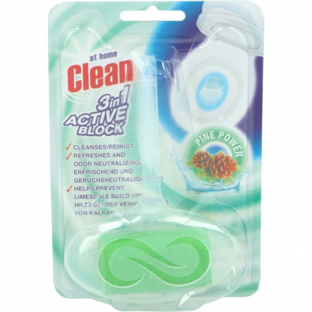 Casa si gradina - AT HOME CLEAN APARAT WC BLOCK 40GR PINE