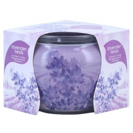  Parfum de camere - AT HOME SCENTS CANDELA PARFUMATA 70GR LAVENDER FIELDS