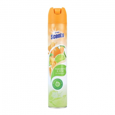  Parfum de camere - AT HOME SCENTS ODORIZANT CAMERA SPRAY 400ML MANDARIN AND LIME