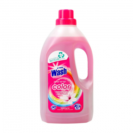  Detergent (rufe) - AT HOME WASH DETERGENT LICHID 1.5L COLOR