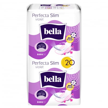  Absorbant - BELLA ABSORBANTE PERFECTA DUO ULTRA 20BUC/SET VIOLET