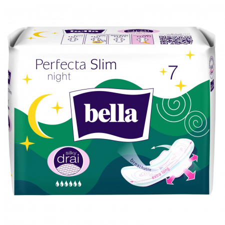  Absorbant - BELLA ABSORBANTE PERFECTA SLIM NIGHT EXTRA SOFT 7BUC/SET
