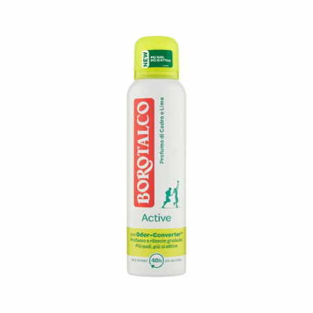  Deodorante - BOROTALCO DEO 150ML ACTIVE CEDRO E LIME