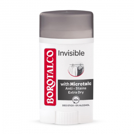  Deodorante - BOROTALCO DEO STICK 40ML INVISIBLE