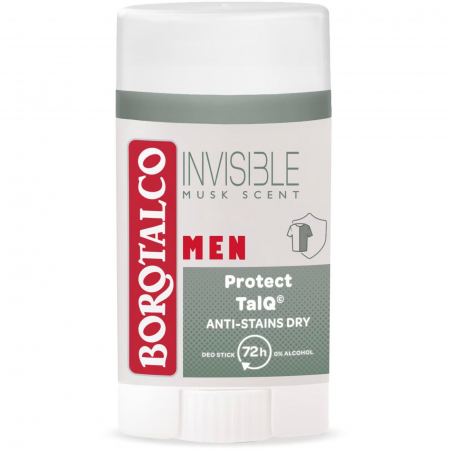 Sanatate si cosmetica - BOROTALCO DEO STICK 40ML INVISIBLE MICROTALC PROTECT