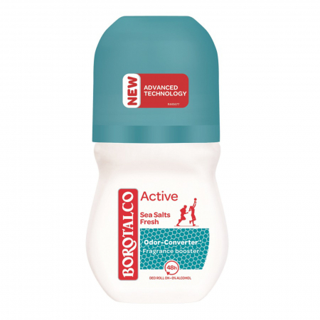  Deodorante - BOROTALCO ROLL-ON 50ML ACTIVE SEA SALTS FRESH