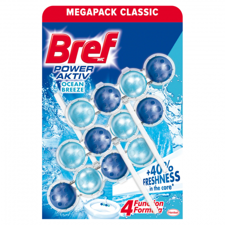  Detergent toaleta - BREF POWER ACTIVE 3*50GR OCEAN