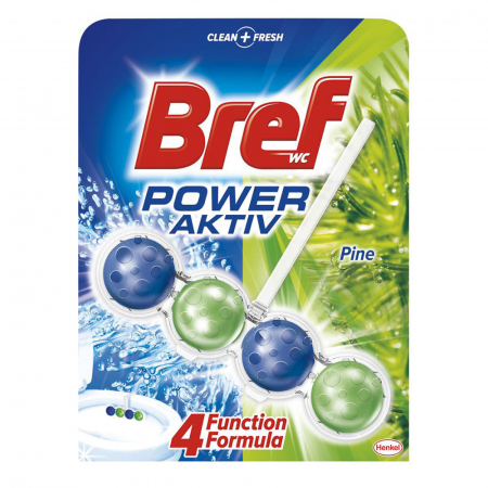  Detergent toaleta - BREF POWER AKTIV 50GR PINE FOREST