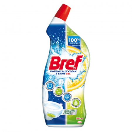  Detergent toaleta - BREF WC HYGIENE GEL 700ML LEMONITTA POWER