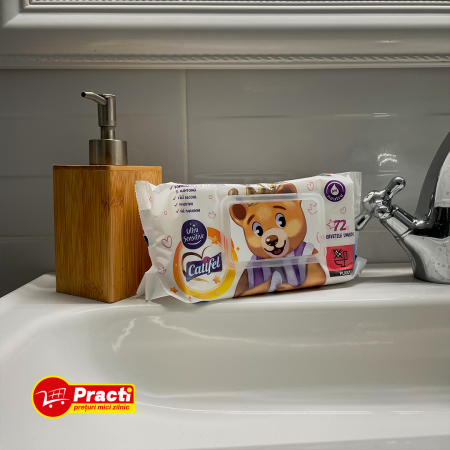 CATIFEL SERVETELE UMEDE BABY ULTRA SENSITIVE 72BUC/SET CU CAPAC [1]