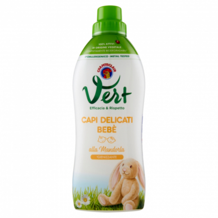  Detergent (rufe) - CHANTECLAIR VERT BEBE DETERGENT RUFE 750ML MIGDALE