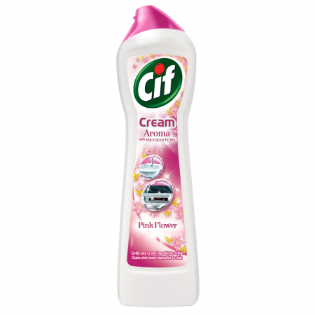  Detergent curatare grasimi - CIF CREMA 500ML PINK/TRANDAFIR