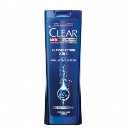 Sanatate si cosmetica - CLEAR SAMPON MEN 400ML CLASSIC ACTION 2IN1