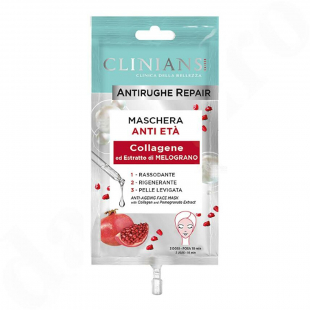 Crema de fata - CLINIANS MASCA ANTIIMBATRANIRE ANTIRID PT FATA CU COLAGEN SI RODIE 15ML 159880