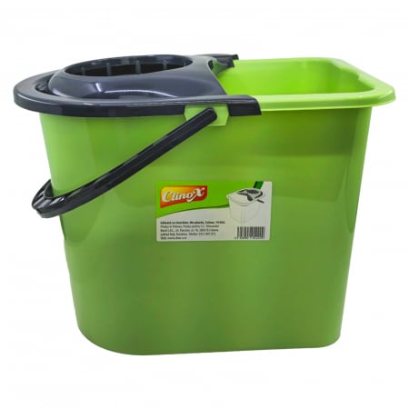  Galeata mop - CLINOX GALEATA CU STORCATOR DIN PLASTIC COLOUR 14L