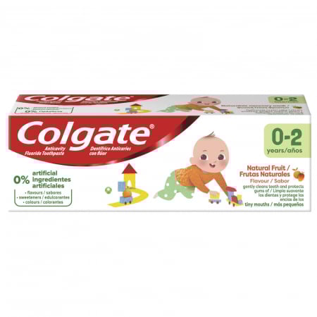  Pasta de dinti - COLGATE PASTA DINTI 50ML COPII 0-2ANI NATURAL FRUIT