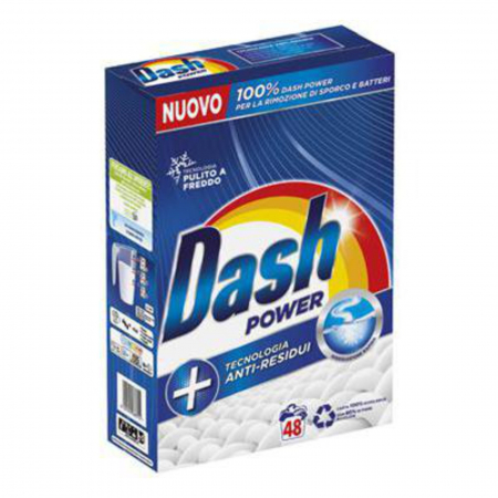  Detergent (rufe) - DASH DETERGENT PUDRA AUTOMAT 2,88KG 48SPALARI CUTIE (TEHNOLOGIE SI PT APA RECE)