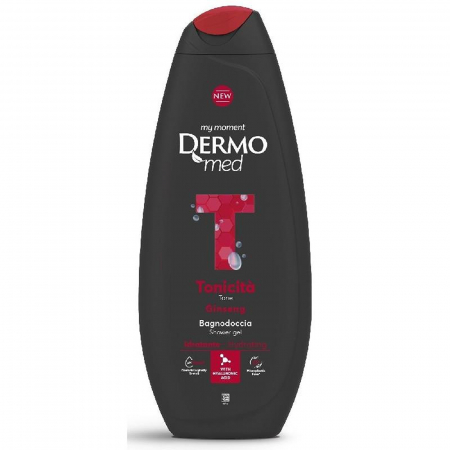  Gel de dus - DERMOMED GEL DUS 650ML GINSENG TONICITA