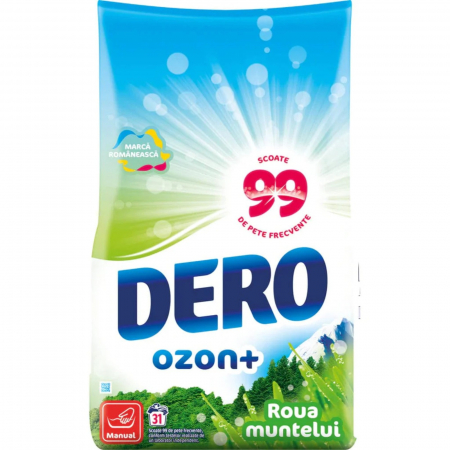  Detergent (rufe) - DERO DETERGENT MANUAL PUDRA 1.4KG 31 SPALARI PROSPETIMEA MUNTELUI