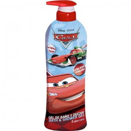  Gel de dus - DISNEY FROZEN GEL DE DUS 1000ML CU POMPITA CARS BATH COLLECTION