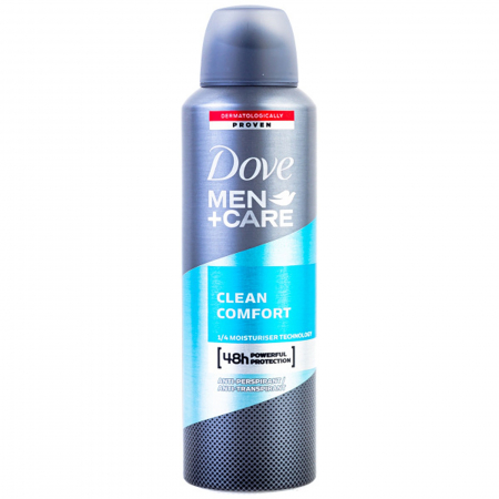  Deodorante - DOVE DEO MEN 200ML CARE CLEAN COMFORT 48H PROTECTION