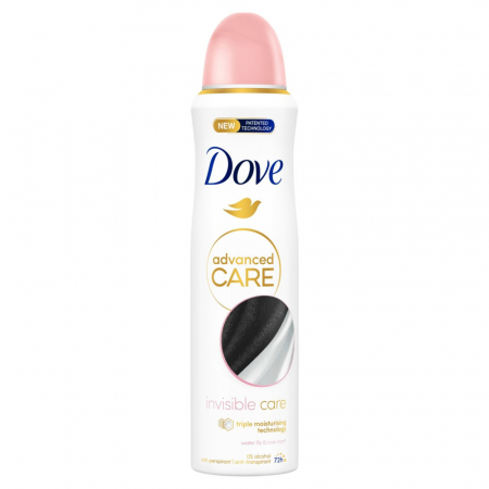 Sanatate si cosmetica - DOVE DEO SPRAY DAMA 150ML INVISIBLE CARE WATER LILY ROSE