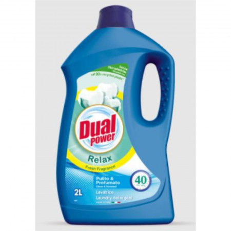  Detergent (rufe) - DUAL POWER DETERGENT RUFE 2L (40SPALARI) RELAX