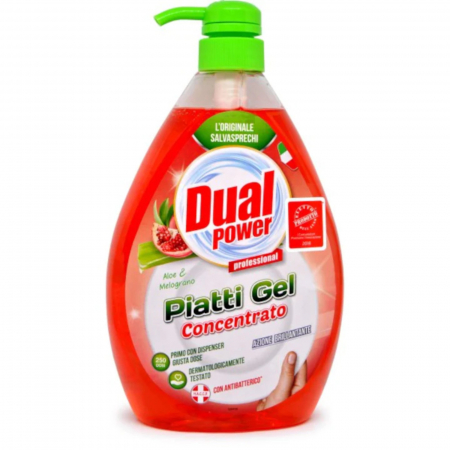  Detergent (vase) - DUAL POWER DETERGENT VASE 1L ALOE/RODIE