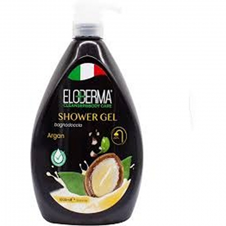  Gel de dus - ELODERMA GEL DUS 1000ML CU POMPITA ARGAN