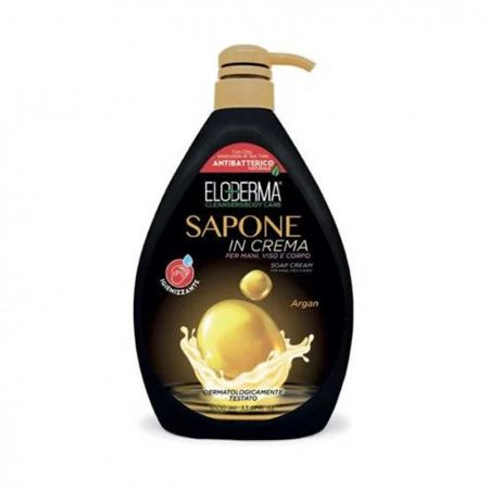  Sapun lichid, sapun - ELODERMA SAPUN LICHID CREMA 1000ML CU POMPITA ARGAN