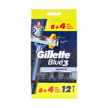  Aparat de ras - GILLETTE APARAT RAS BLUE3 12BUC/SET