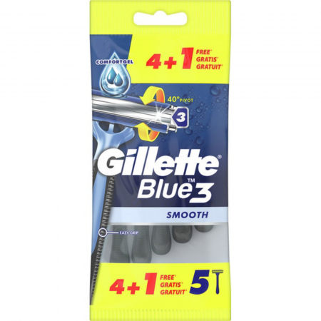 Sanatate si cosmetica - GILLETTE APARAT RAS BLUE3 5BUC/SET
