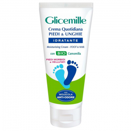  Lotiune de corp - GLICEMILLE CREMA PICIOARE SI UNGHII HIDRATANTA CU GLICERINA BIO MUSETEL SI EFECT ANTIMIROS 100ML TUB 182242