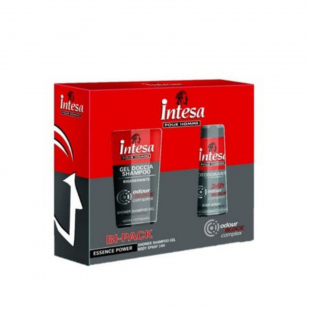  Pachete de cadouri - INTESA CAS.MEN(DEO 150ML+GEL DUS/SAMPON 250ML) ODOR BLOCK