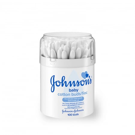 Betisoare de urechi - JOHNSON S BABY BETISOARE DE URECHI 100BUC/SET