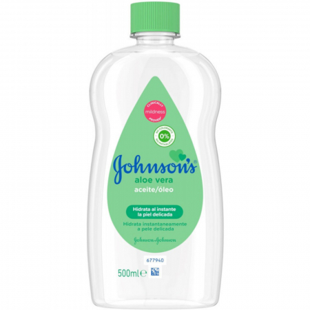Sanatate si cosmetica - JOHNSONS BABY ULEI 500ML ALOE VERA