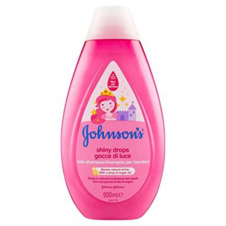  Sampon - JOHNSONS SAMPON BABY 500ML SHINY DROPS