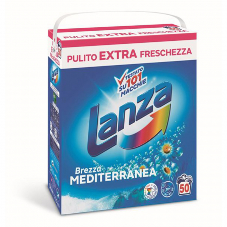 Casa si gradina - LANZA DETERGENT PUDRA 3.125KG 50 SPALARI BREZZA MEDITERRANEA