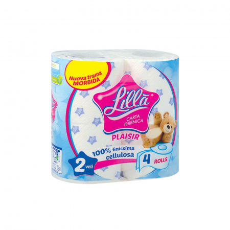  Hartie igienica - LILLA HARTIE IGIENICA 4ROLE/2STRATURI/210FOI