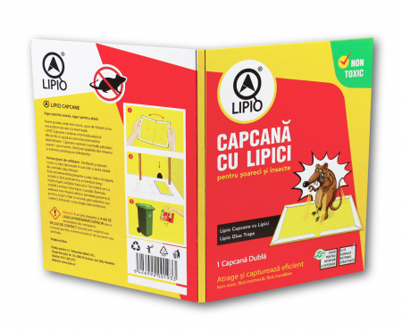 LIPIO CAPCANA PENTRU INSECTE SI SOARECI DUBLA (CARTE) [1]