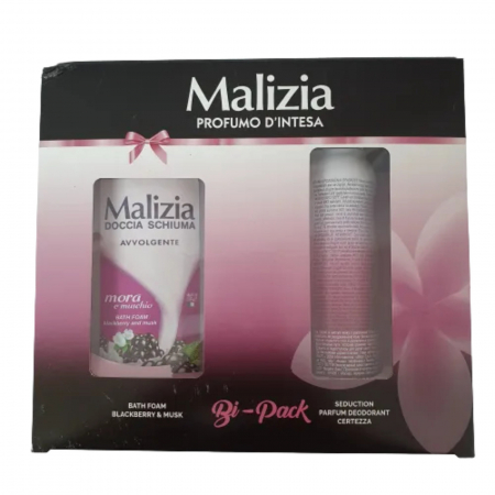  Pachete de cadouri - MALIZIA CAS.(DEO 150ML+GEL DUS 250ML) CERTEZZA
