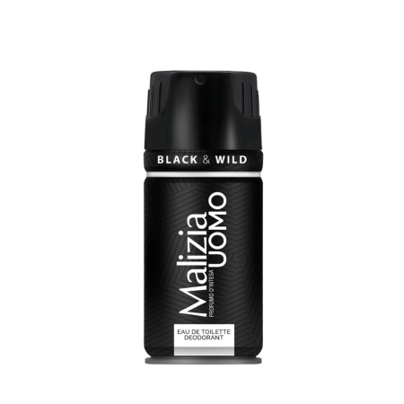 Deodorante - MALIZIA DEO MEN 150ML BLACK WILD